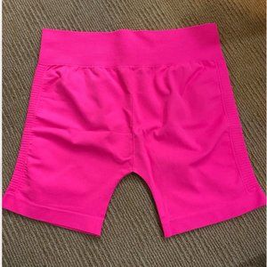 Nikibiki Neon Pink Biker Short Nwot - image 1